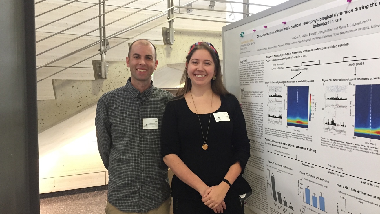 Ryan and Vicky, Neuroscience Research Day 2019